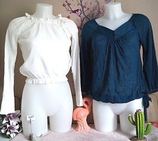 Lot vêtements occasion femme : Hauts " Xandres - Clara Vitti " - T : 38