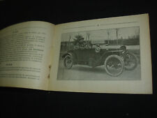 PETITE BROCHURE PUB 15 PAGES VOITURETTE LA GAZELLE 6/8 HP ANNEES 10 -no citroen