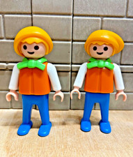 PLAYMOBIL 2 Personnage Enfants Modernes 77 City - pour CUSTOM RARE VINTAGE