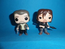 2 Funko POP The walking dead sans boite