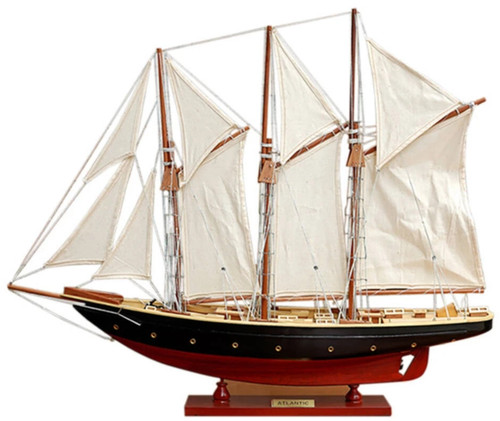 Painted atlantic yacht wooden - yacht,