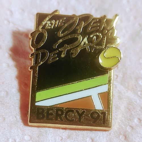 Pin open bercy 91 tennis - pin's,