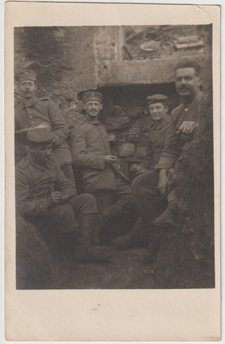 Carte photo soldats allemands - carte,