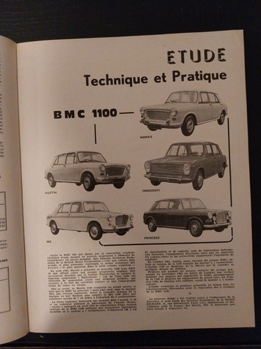 Revue technique bmc 1100 - technique,