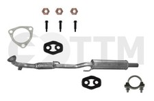 Silencieux Avant+ pour VW FOX