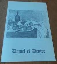 RARE COLLECTOR - MENU RESTAURANT DANIEL ET DENISE - LYON