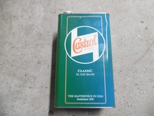 BIDON  HUILE  vide  CASTROL   5 L  décoration garage