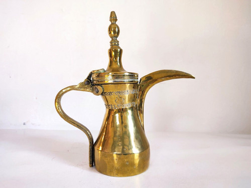 Cafetière laiton 19th - /,