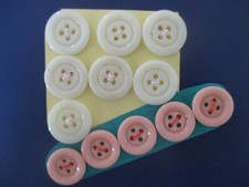 12 BOUTONS EMAUX DE BRIARE   MERCERIE ANCIENNE DIAMETRE 20mm.