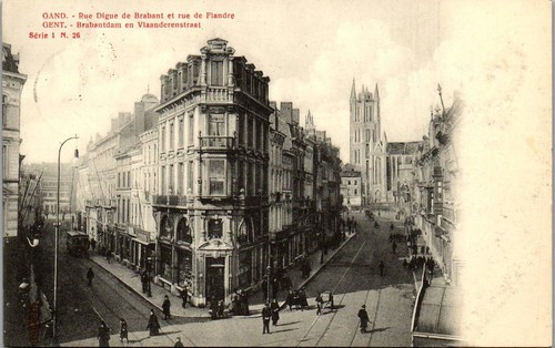 Belgique gand carte postale - belgique,