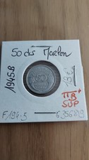 Pièce de 50 centimes Morlon légère - 1945 B - SUP/TTB