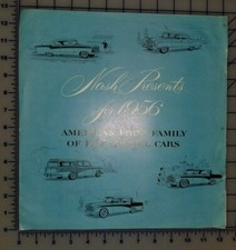 Brochure Nash 1956 dépliant