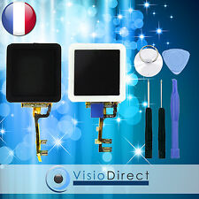 Vitre Tactile + Ecran LCD iPod Nano 6 noir/blanc + stickers+outils