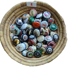 Lot de 120 capsules de champagne sans double