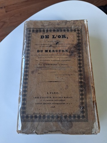 Livre ancien medecine or - l,