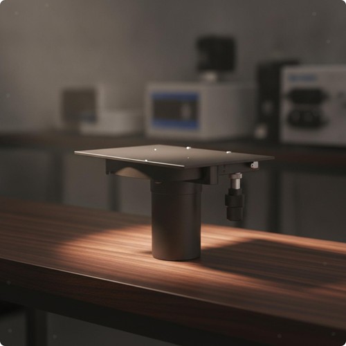 Table coulissante pour loupe - pour,
