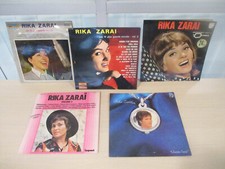 RIKA ZARAI LOT 5 disques vinyles  ALBUMS STUDIO COMPILATIONS LP 33 Tours