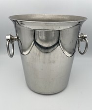 SEAU à CHAMPAGNE Inox 18/10 ème Avec Poignées Anses JEAN COUZON France-Occasion