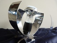 APPLIQUE "OXAR" FLEUR ACIER