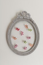 PORTE PHOTO PELE MELE BOIS ET GRILLAGE - UNIQUE - CADEAU ORIGINAL, PORTE BIJOUX