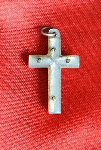 Croix nacre médaille - croix,