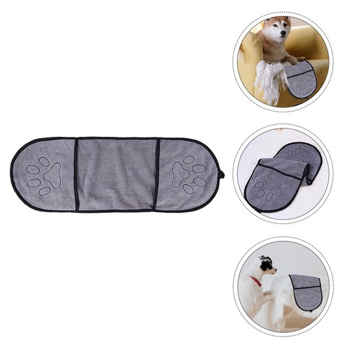 Serviette bain pour chien - ,
