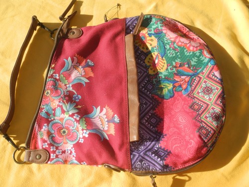 Sac main desigual tissu - desigual, en