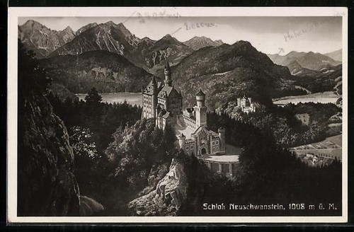 Carte postale château - , de