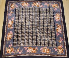 Foulard 100% Pura Soie Vintage