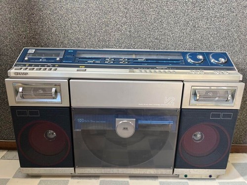 Sharp boombox records - boombox,