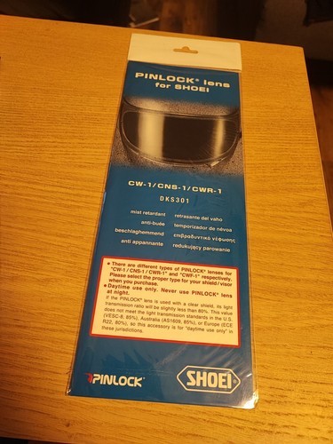 Pinlock shoei pour visière - pinlock,