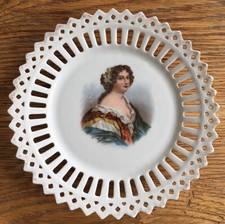 Saxe Assiette Porcelaine