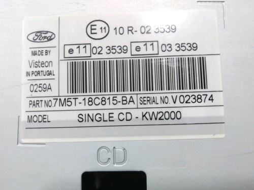 Autoradio 1825943 ford focus - autoradio,