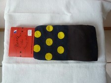 Collant Berthe Aux Grands Pieds bleu marine et jaune Taille 3 /4