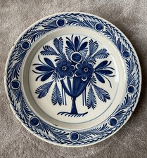 Delft Plat en Faïence Décor