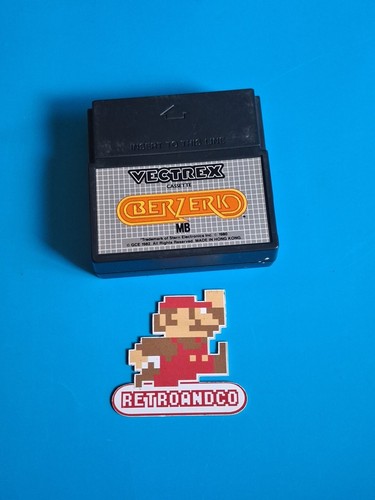 Vectrex jeu original berzerk - jeu,