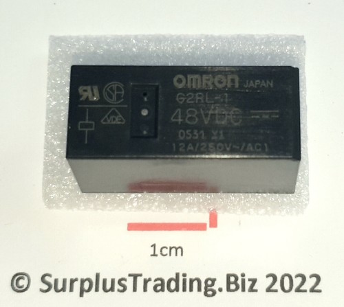 Relais omron g2rl - g2rl-1, 48dc
