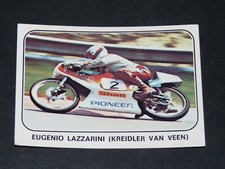 #64 EUGENIO LAZZARINI KREIDLER VAN VEEN PILOTE ALBUM PANINI MOTO SPORT 1979