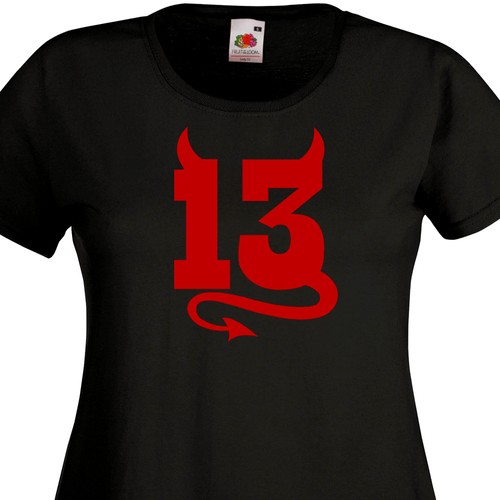 Shirt femme thirteen - t-shirt, 13