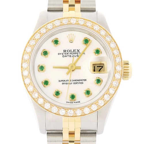 Rolex datejust cadran ivoire - rolex,