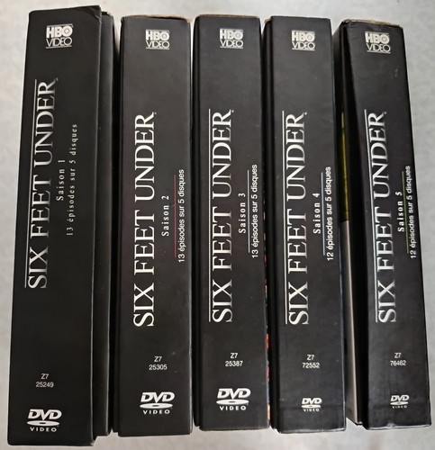 Coffret dvd six feet under - feet,