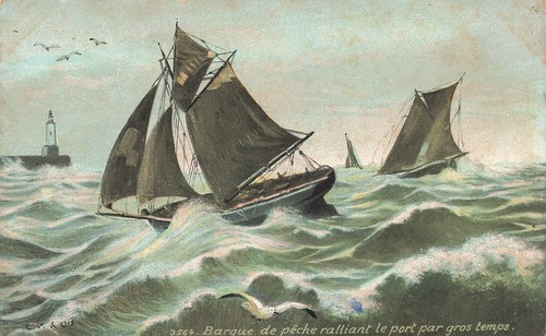 Barque peche - barque, de
