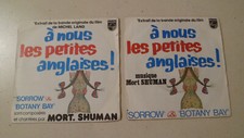 2 disques 45T SP B.O.F. A nous les petites anglaises pochettes différentes