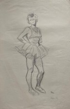 Dessin Portrait Danseuse
