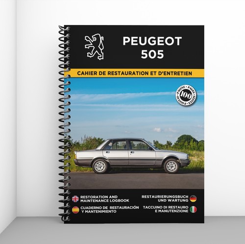 Peugeot 505 cahier de - 505,