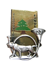 INSIGNE DU 27° BATAILLON DES CHASSEURS ALPINS 2° COMPAGNIE OPEX FINUL LIBAN 1983