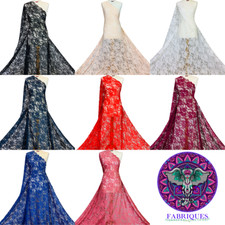 Crochet Tissu Dentelle Floral