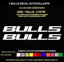 2 BULLS autocollant
