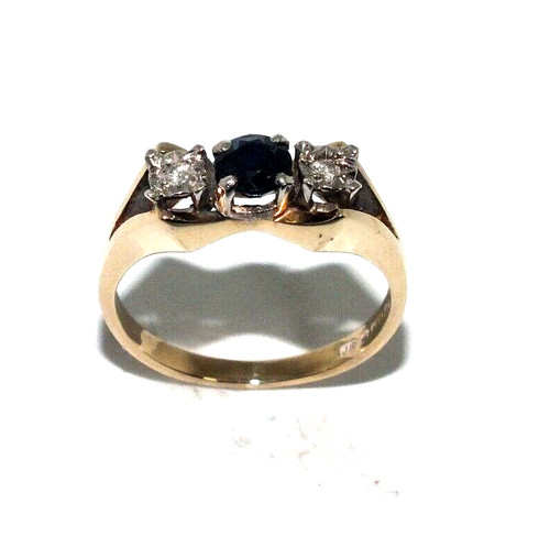 Femmes 9ct jaune vintage - femmes,