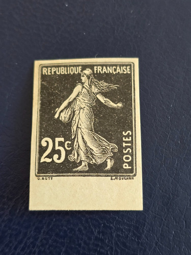 Timbre france 140 essai ref - timbre,